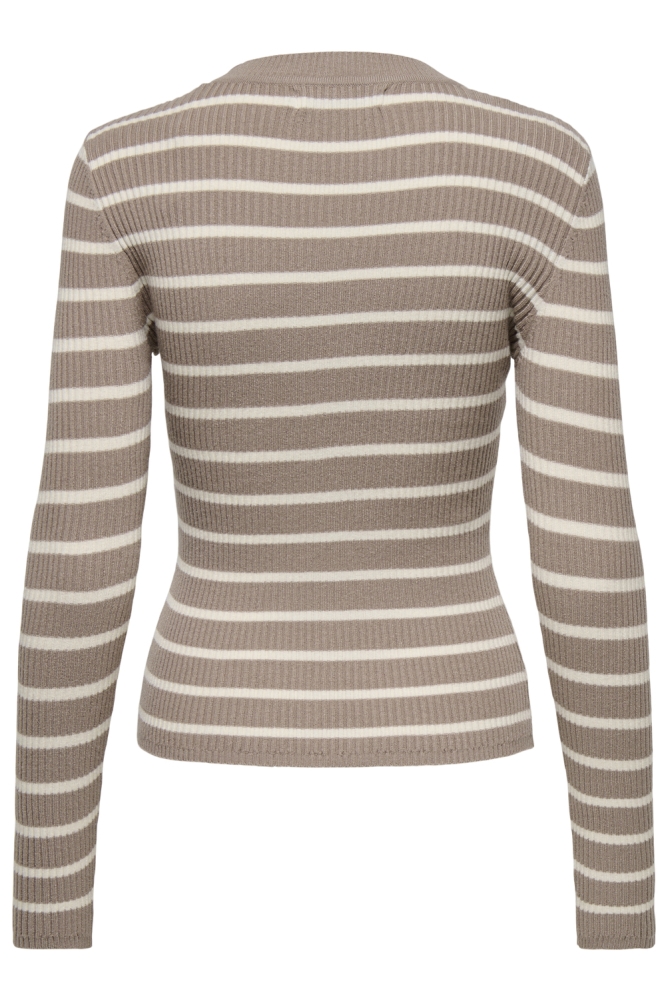 ONLLOUISA L/S PULLOVER KNT NCA 15344579 MOCHA MERINGUE